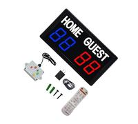 kesurpae Outdoor Electronic Scoreboard Mini Size Portable Score Keeper With Remote Control Sports Events Basketball Portable Mini Electronic Scoreboard LED Tabletop