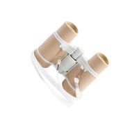 kesurpae Outside Toys Telescope for Bird Watching Lightweight Gift for Campers Children Nature Exploration 30mm Lens Diameter Outside Toys Telescope Bird Watching Travel, Light Coffee, 8.8x11x4cm