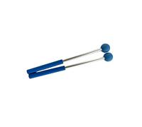 kesurpae Percussion Mallets Sticks For Drum Musical Well,blue,22x2.5cm | Practitioners Seeking Bright Sound Size Is 22cmx2.5cm/8.66inch X 0.98inch. Wood And Rubber Materials Are Not Easy To Damage