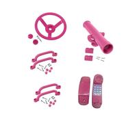 kesurpae Playground Equipment Set For Backyard Enriches Play Experiences While Fostering Outdoor Fun At Unique Playhouse Locations Pirate Ship Swingset Attachments Tree House Gifts, Style A