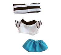 kesurpae Plush Doll Short Sleeve Suit With Versatile Pants Educational Outfit Kids Dress Up Time With Dolls Can Dress Up According To Preferences And Matching . Girl Doll Clothes