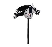 kesurpae Plush Horse Riding Stick Plush Stick Horse Delivers Hours Of Fun Enabling Children To Imagination Hobby Toy With Sound Effects , black white ,