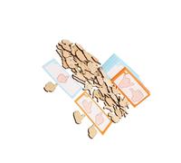 kesurpae Portable Gesture Shape Matching Toy Game For Kids Tabletop Wooden Puzzle Enhances Fine Motor Skills And Coordination Tabletop Wooden Matching Puzzle For Kids Children