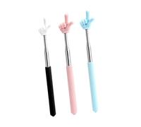 kesurpae Portable Retractable Teacher Finger Pointers Waterproof Mini Hand Lightweight Comfortable School Essentials Telescopic Finger Teaching Sticks Teacher Pointer