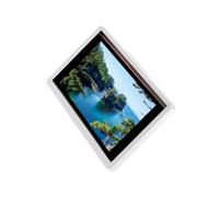 kesurpae Portable Wall Tablet Holder Crafted For Durability And Long Lasting In Bath Settings 60 Degree Fixed Opening Angle Wall Waterproof Mobile Phone Tablet Home Box Case