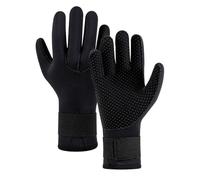 kesurpae Premium Waterproof Gloves For Swimming Providing Comfort And Kayaking Canoeing And Diving Adventures Five Finger Gloves Fishing Water Sports Anti Slip, Black, L