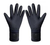 kesurpae Premium Waterproof Gloves For Swimming Providing Comfort And Kayaking Canoeing And Diving Adventures Five Finger Gloves Fishing Water Sports Anti Slip, Black, S