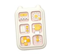 kesurpae Preschool Learning Toys Motor Skills Development Exciting Activity Busy Board Fun For Toddlers Enhancing Concentration Skills Baby Activity Busy Board Toy Accessory DIY Craft