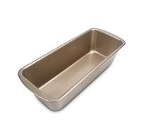 kesurpae Rectangular Non-Stick Toast Loaf Mold High Temperature Resistant Bread Baking Pan Dish DIY Cheese Dessert Moulds Home, Yellow, L