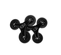 kesurpae Replacement Shopping Cart Wheels Non Slip Tri Wheels Providing Strong Support For Heavy Grocery Loads Folding Grocery Cart Rubber Tri Anti Slip