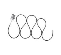 kesurpae Retro Hanging Microphone Prop Simulation Microphone Model Enhanced Retro Photography Live Stage Events Hanging Prop Pretend Toy Adults