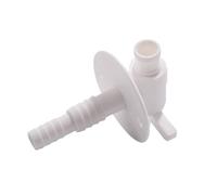 kesurpae RV Water Tank Drain Valve Easy To Replacement High Performance System Compatible With 1/2 Inch Or 3/4 Inch Vinyl Tubing RV Water Tank Drain Valve Compatibility White