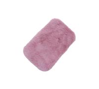 kesurpae Simulation Dollhouse Round Plush Rug Carpet Mat Essentials For Creating Miniature Living Room Scenes Creating Life Scene For Dollhouse Kitchen Pretend Party Accessories Toys , Pink , Oval