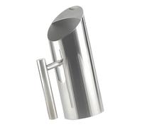 kesurpae Smooth Face Stainless Steel Iced Water Jar Container with Convenient Handle Stainless Steel Pitcher is Virtually Unbreakable and is Item to Have for Everyday