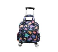 kesurpae Spacious Lightweight Duffel Bag Tear Resistant Waterproof Travel Tote Organizing All Essentials Sturdy Rubber Wheels Lightweight HoldallThe Outer, Elephant, 30x96cm