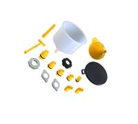 kesurpae Special Rotating Switch In Spillproof Radiator Coolant Filling Funnel Offers Seamless Control Over Refilling Operations Efficiently Vehicle 15pcs Spillproof Cooling System Fill Set
