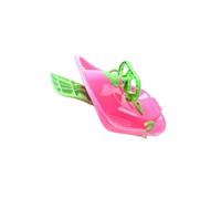kesurpae Step Into Adventure With Lightweight Snow Sledge Designed For Easy Enhancing Winter Playtime Joy And Engagement Steerable Snow Sled For Kids With, Pink, 102x19x48cm