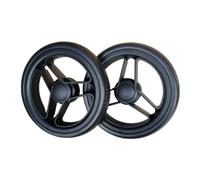 kesurpae Stroller Cover Tires Offer Easy Replacement Solutions Ensuring Reliability for Parenting Efficiency During Outings Stroller Wheel Cover Tire Handrail Wear Resistant, 2 Rear Tires, 18.4cm