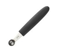 kesurpae Sturdy and Practical Melon Baller Fruit Scoop for Every Occasion Stainless Steel Stainless Steel Ice Cream Scoops, 15MM Round