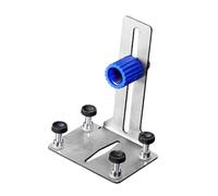 kesurpae Thickened Stainless Steel Infrared Level Bracket with Adjustable Horizontal Functionality Precision Work in Construction with 15mm and 6mm Interfaces Fixed Adjustment