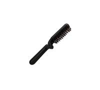 kesurpae Travel Size Beard Brushes Folding Essential Grooming Tools Compact And Stylish Featuring Rounded Bristles For Gentle Grooming Small Travel Beard Brush Foldable Black Stylish