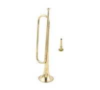 kesurpae Trumpet Bugle Delivering Professional Brass Marching Bands Scouts Young Musicians C Flat Bugle Trumpet Is Instrument For Beginners And Young Players Portable C Flat Brass Blowing