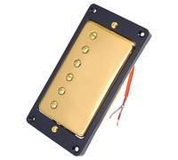 kesurpae Twin Coil Bass Pickups Electric Guitar Neck Pickup Ceramic Copper Construction Outstanding Sound Performance Electric Guitar Parts Replacement Universal Parts