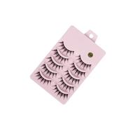 kesurpae Unique Costume Makeup Black False Eyelashes Eye Catching Focus At Halloween Celebrations False Eyelashe Party Handmade Decoration Gifts Dates Fake Lashes Short Volume Fake Eyelashes Girls