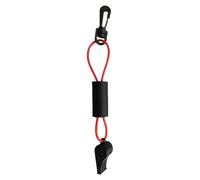 kesurpae Whistle with Lanyard Kayaking Sailing Essential Emergency Whistle Waterproof Accessory for Outdoor Emergency Water Total Length Measures Approx 24cm/9.45inch