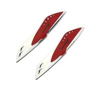 kesurpae Windscreen Wiper Brackets Car Windscreen Wiper Enhancer Improving Cleaning Efficiency and Overall Vehicle Safety Automotive Windshield Decorative Accessory, Red, Length 18cm