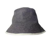 kesurpae Wool Felt Sauna Hat Anti Heat for Optimal Comfort While Enjoying Relaxation in Sauna Light Allows to Wear Without Noticing Have Something On Head Whilst. MATERIALMade of, Grey