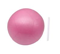kesurpae Yoga Ball Stability Exercise Training Gym PVC Construction Provides Outstanding Support And Durability For Every Workout Pilates Ball 6 Inch Small Exercise Balls 15cm, Pink, 15cm