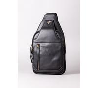 'Keswick' Leather Sling Bag Lakeland Leather Black One Size