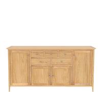 Keswick Oak Long Sideboard Rest Relax Beige One Size