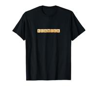 Keswick Wooden Letter Tile Lake District Design T-Shirt