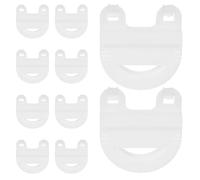 KESYOO 10 Plastic Clips for Small Pet Cages Fixed Buckles for Rabbit Hamster Guinea Pig Cage Detachable Accessories