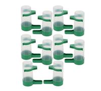 KESYOO 10pcs Automatic Drinking Fountain Pet Parrots Water Dispenser Birds Drinker Pigeon Drinking Water Feeder for Bird Feeder and Pigeon Bowl for Cockatiel