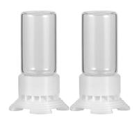 KESYOO 2 Pieces Water Dispenser for Ants 5 ml, Transparent Drinking Cup for Nesting Feeder, Durable Acrylic Reusable Reusable Reusable Reusable Plastic for Terrarium Supplies and Anthills