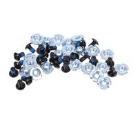 KESYOO 20 Sets Roller Skate Buckle Fixing Screws and Washers for Speed Skates Quick Repair Binding Attachment Hardware Sturdy for Training and Competition Use