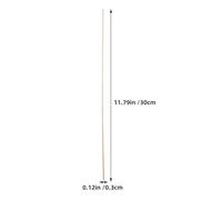 KESYOO 50Pcs Flat Bamboo Sticks for DIY Kites 3Mm X 2Mm X 30Cm Bamboo Craft Strips for Handmade Kites and Lanterns Lightweight