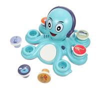 KESYOO Cartoon Musical Octopus with Light-Up Tentacles, Interactive Musical Enlightenment for , Blue Electric Music Lamp without Batteries