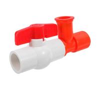 KESYOO Chicken Farm Water Line End Valve Pressure Regulating Valve for Poultry Farms round Connector Poultry Water System Part for Chick Drinkers