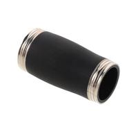 KESYOO Clarinet Replacement Barrel Tube 62Mm Black Woodwind Instrument Accessory Two-Section Tuning Pipe for Clarinet Repair and Pitch Adjustment