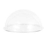 KESYOO Clear Acrylic Dome for Cats Half Sphere Shape Indoor Scratcher Accessory Prevents Dust and Fits Modern Home