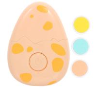 KESYOO Electric Nail Clippers for Babies 3 Buffer Heads, Yellow Egg Design, Safe and Practical Nail Care Kit for Children's Manicure and Pedicure