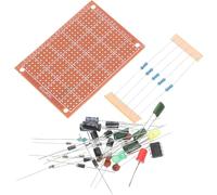 KESYOO Electronics Beginner Kit with Breadboard, Wire and Component Set for Soldering Practice, Basic Circuit Building and Electronic Skills Training