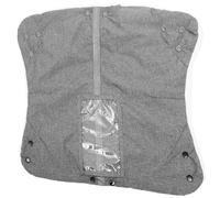 KESYOO Insulated Windproof Stroller Hand Muff with Fleece Lining, Thickened Winter Warm Pushchair Gloves, Grey One-Piece Stroller Hand Cover for Outdoor Use