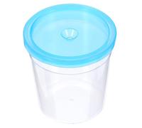 KESYOO Mini Reptile Feeding Box with Lid, Jellyfish Cup and Insect Breeding Case for Small Turtles and Amphibians, Portable Plastic Terrarium for Reptile Care and Aquarium Random Color