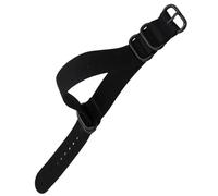 KESYOO Nylon and Black Canvas Watch Strap 22 mm Adjustable for Smartwatch Durable and Comfortable Band for Daily Replacement