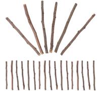 KESYOO Pack of 40 Natural Wood Twigs for Crafts, Authentic Birch Logs for DIY Art Projects, Rustic Wood Decorative Pieces for Home Decor and Building